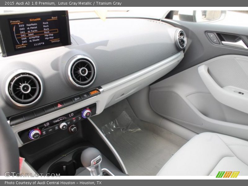 Lotus Gray Metallic / Titanium Gray 2015 Audi A3 1.8 Premium