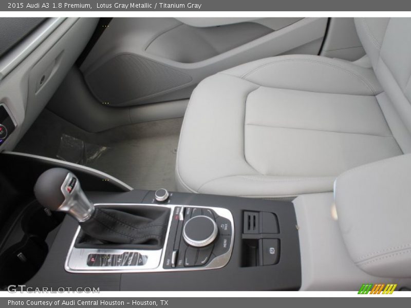 Lotus Gray Metallic / Titanium Gray 2015 Audi A3 1.8 Premium