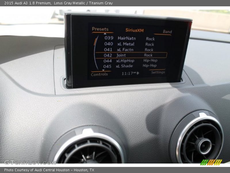 Lotus Gray Metallic / Titanium Gray 2015 Audi A3 1.8 Premium