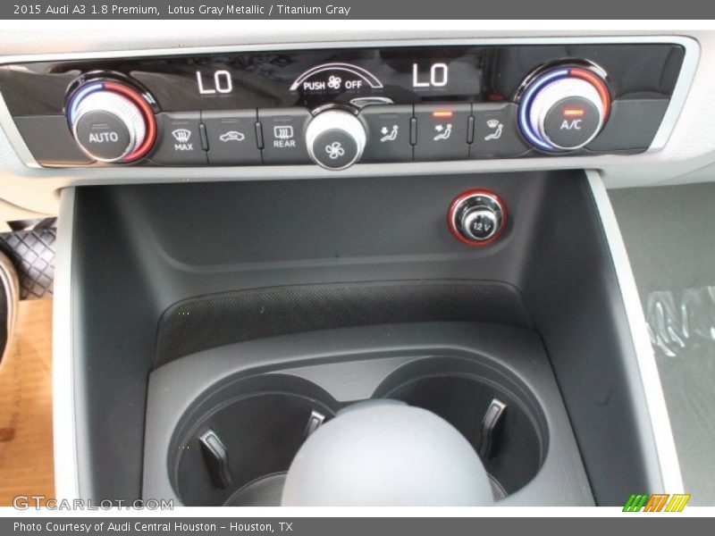 Lotus Gray Metallic / Titanium Gray 2015 Audi A3 1.8 Premium