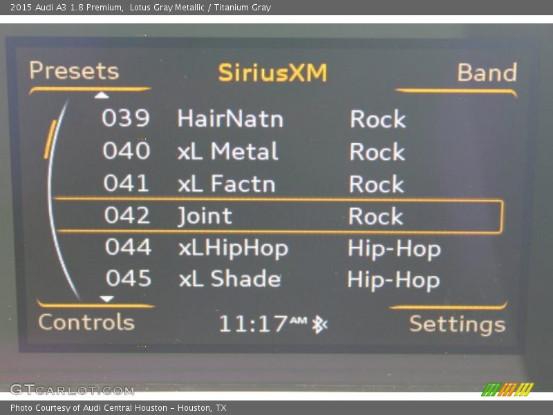 Lotus Gray Metallic / Titanium Gray 2015 Audi A3 1.8 Premium