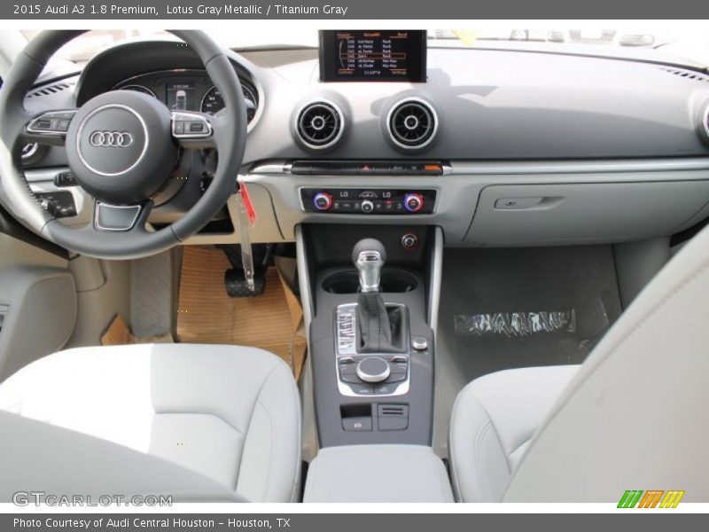 Lotus Gray Metallic / Titanium Gray 2015 Audi A3 1.8 Premium