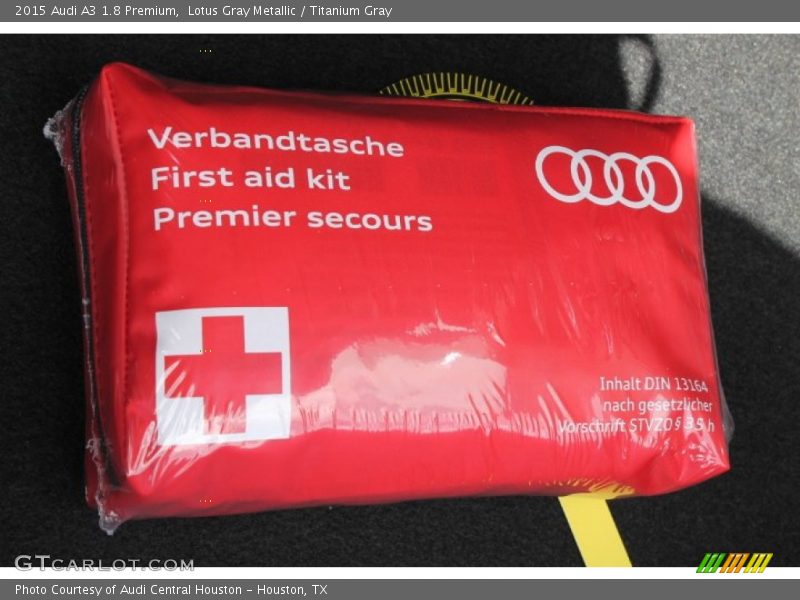 Lotus Gray Metallic / Titanium Gray 2015 Audi A3 1.8 Premium