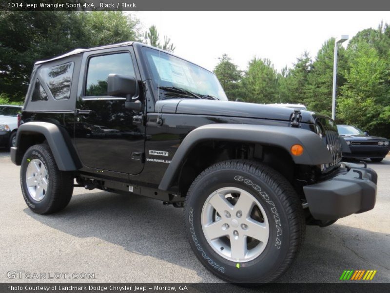 Black / Black 2014 Jeep Wrangler Sport 4x4