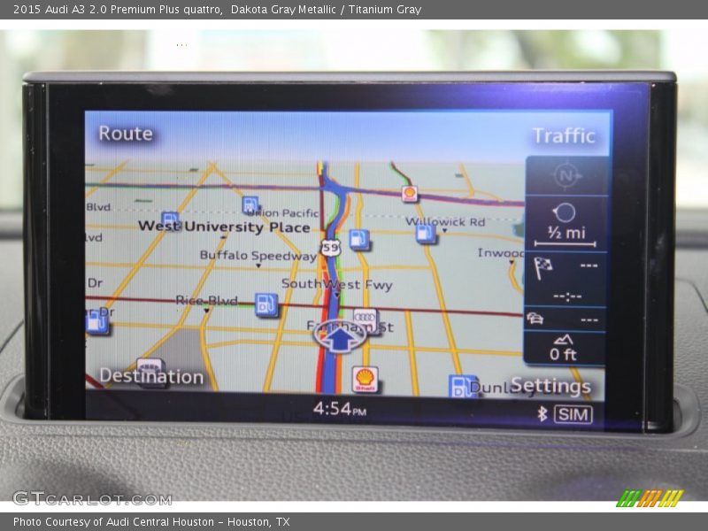 Navigation of 2015 A3 2.0 Premium Plus quattro