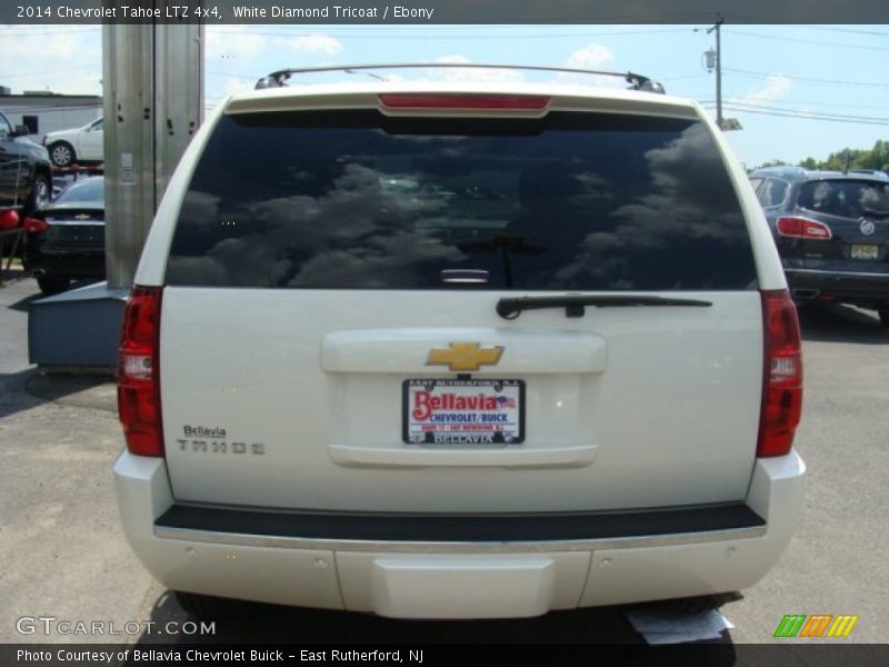 White Diamond Tricoat / Ebony 2014 Chevrolet Tahoe LTZ 4x4