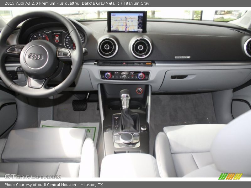 Dashboard of 2015 A3 2.0 Premium Plus quattro