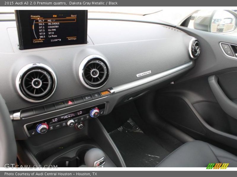 Dakota Gray Metallic / Black 2015 Audi A3 2.0 Premium quattro