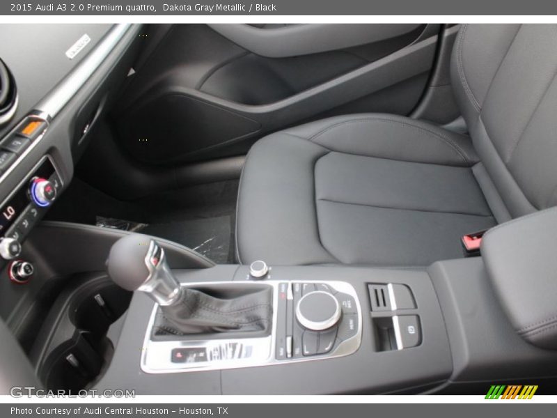 Dakota Gray Metallic / Black 2015 Audi A3 2.0 Premium quattro