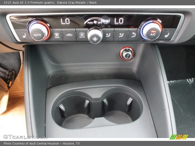 Dakota Gray Metallic / Black 2015 Audi A3 2.0 Premium quattro