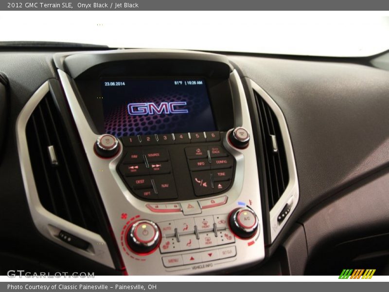 Controls of 2012 Terrain SLE