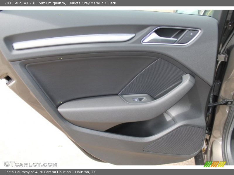 Dakota Gray Metallic / Black 2015 Audi A3 2.0 Premium quattro