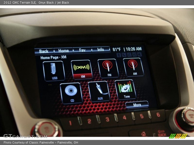 Onyx Black / Jet Black 2012 GMC Terrain SLE