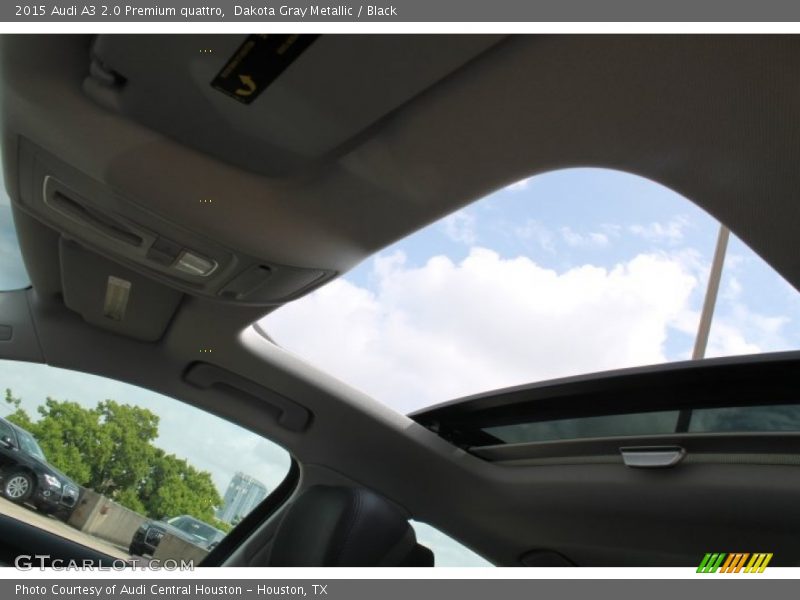 Dakota Gray Metallic / Black 2015 Audi A3 2.0 Premium quattro