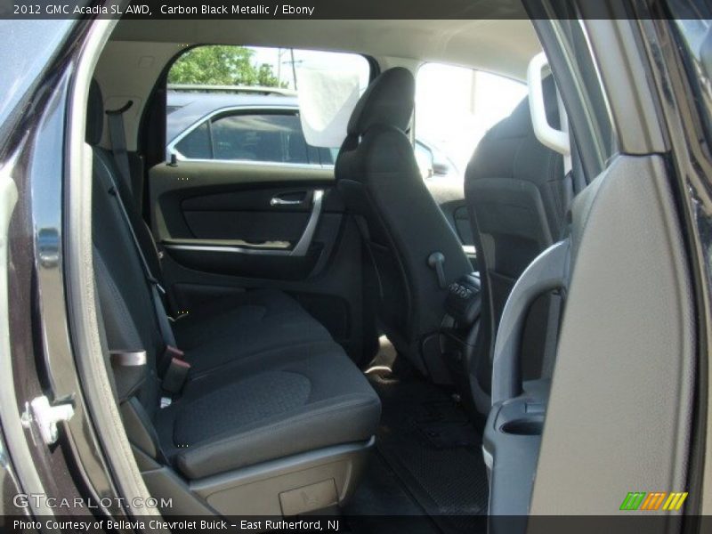 Carbon Black Metallic / Ebony 2012 GMC Acadia SL AWD