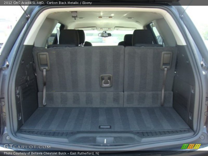 Carbon Black Metallic / Ebony 2012 GMC Acadia SL AWD