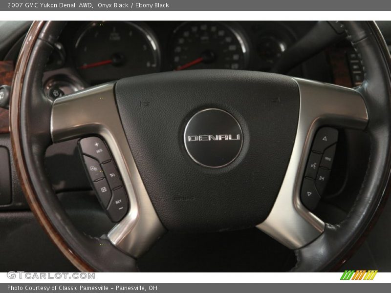 Onyx Black / Ebony Black 2007 GMC Yukon Denali AWD