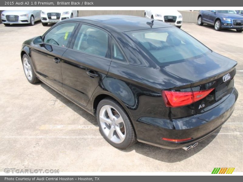 Brilliant Black / Black 2015 Audi A3 1.8 Premium