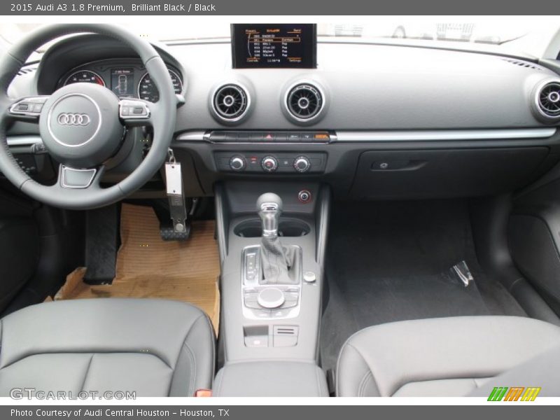 Brilliant Black / Black 2015 Audi A3 1.8 Premium