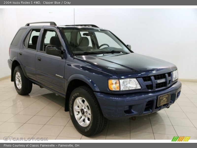 Clipper Blue / Gray 2004 Isuzu Rodeo S 4WD