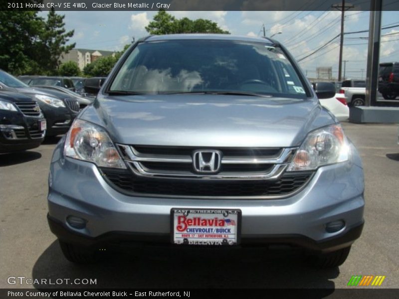 Glacier Blue Metallic / Gray 2011 Honda CR-V SE 4WD