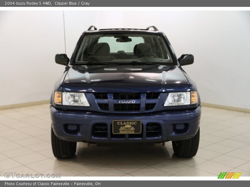 Clipper Blue / Gray 2004 Isuzu Rodeo S 4WD
