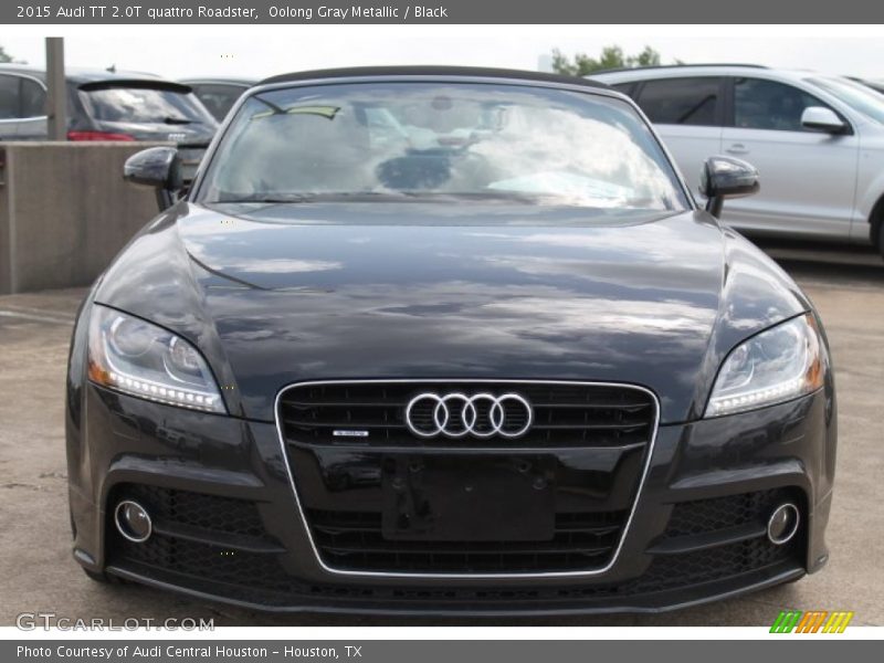 Oolong Gray Metallic / Black 2015 Audi TT 2.0T quattro Roadster
