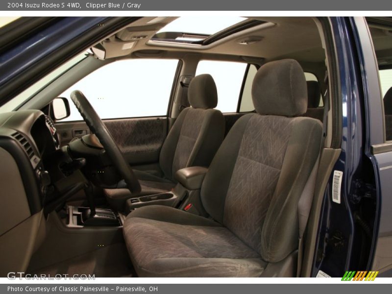 Clipper Blue / Gray 2004 Isuzu Rodeo S 4WD