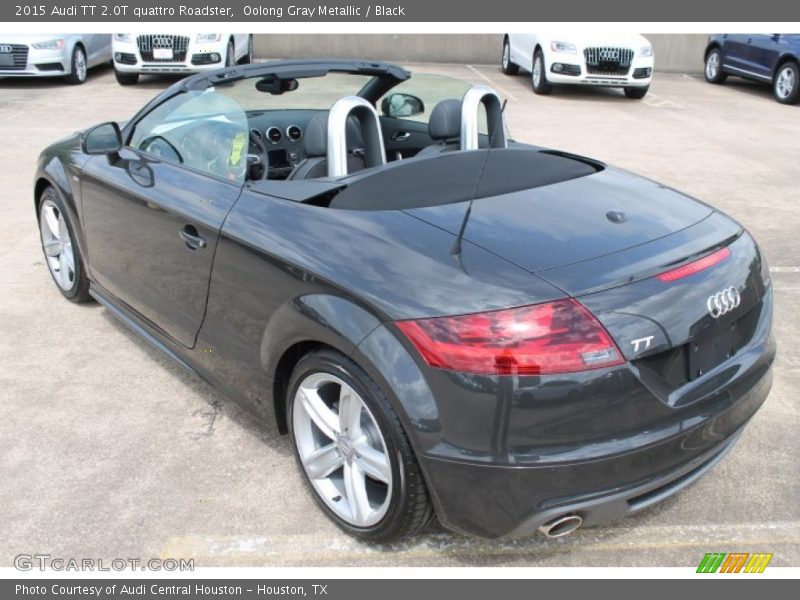 Oolong Gray Metallic / Black 2015 Audi TT 2.0T quattro Roadster