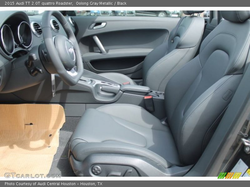 Oolong Gray Metallic / Black 2015 Audi TT 2.0T quattro Roadster
