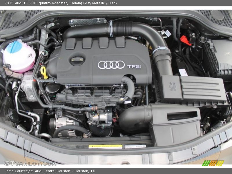 Oolong Gray Metallic / Black 2015 Audi TT 2.0T quattro Roadster