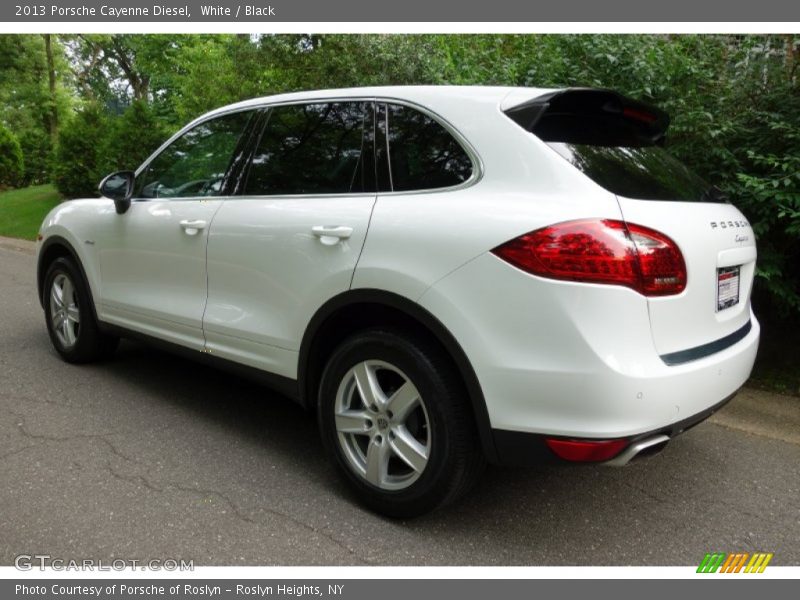 White / Black 2013 Porsche Cayenne Diesel