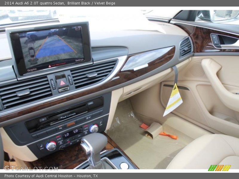 Brilliant Black / Velvet Beige 2014 Audi A6 2.0T quattro Sedan