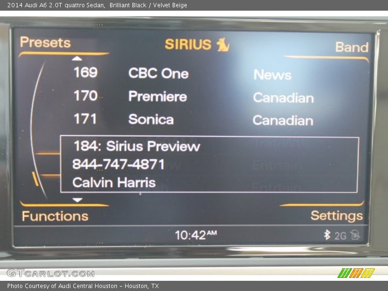 Brilliant Black / Velvet Beige 2014 Audi A6 2.0T quattro Sedan