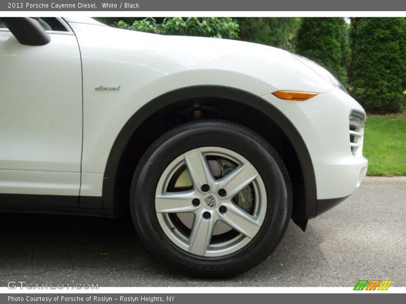 White / Black 2013 Porsche Cayenne Diesel