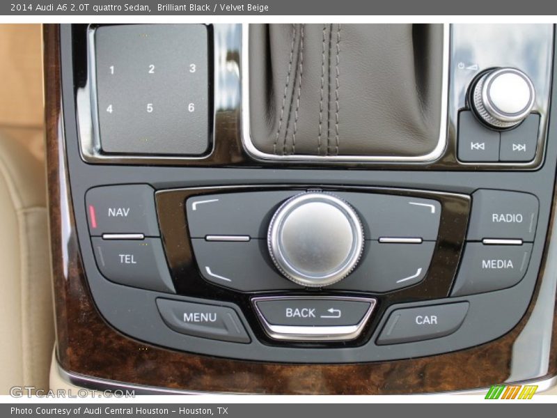 Brilliant Black / Velvet Beige 2014 Audi A6 2.0T quattro Sedan
