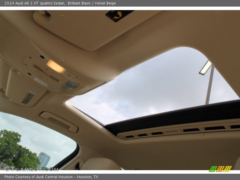 Brilliant Black / Velvet Beige 2014 Audi A6 2.0T quattro Sedan