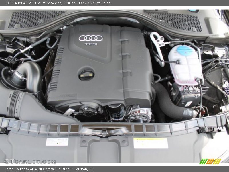 Brilliant Black / Velvet Beige 2014 Audi A6 2.0T quattro Sedan