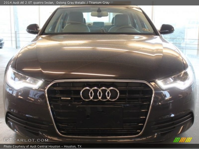 Oolong Gray Metallic / Titanium Gray 2014 Audi A6 2.0T quattro Sedan