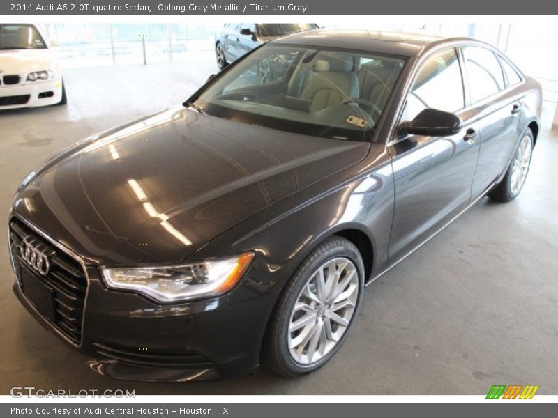 Oolong Gray Metallic / Titanium Gray 2014 Audi A6 2.0T quattro Sedan
