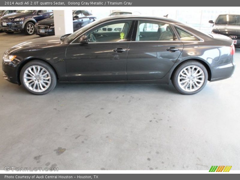 Oolong Gray Metallic / Titanium Gray 2014 Audi A6 2.0T quattro Sedan