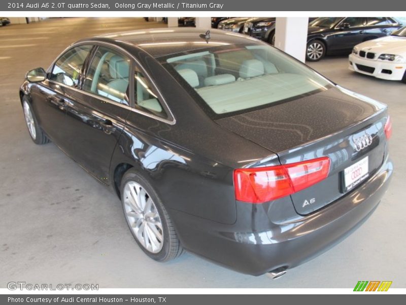 Oolong Gray Metallic / Titanium Gray 2014 Audi A6 2.0T quattro Sedan