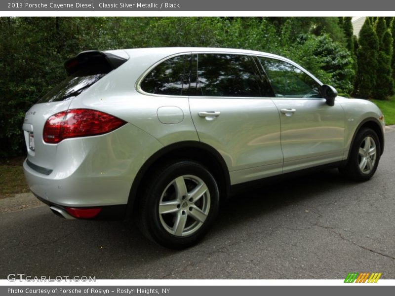 Classic Silver Metallic / Black 2013 Porsche Cayenne Diesel