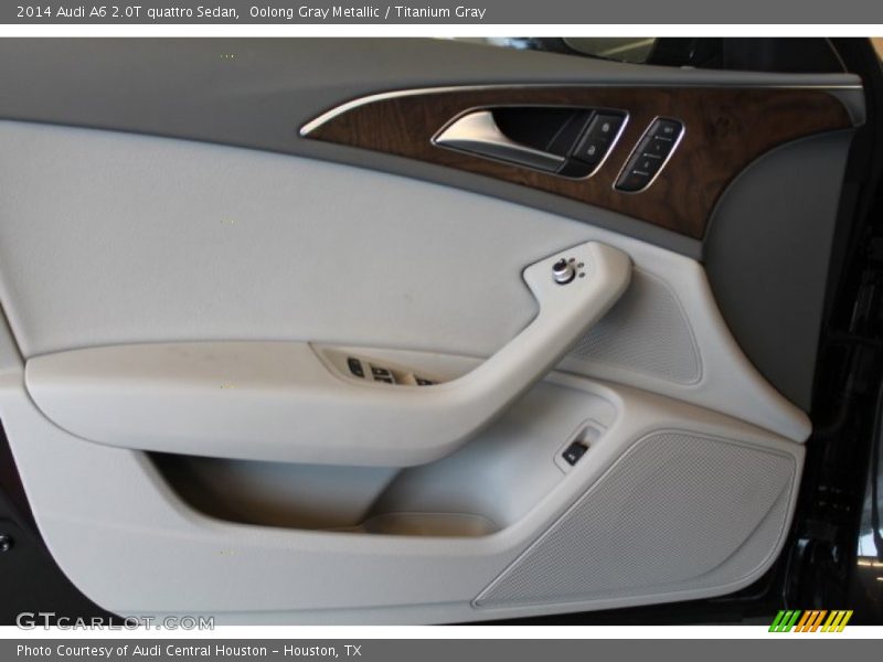 Oolong Gray Metallic / Titanium Gray 2014 Audi A6 2.0T quattro Sedan