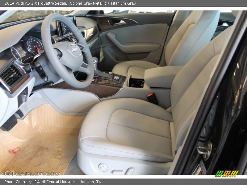Oolong Gray Metallic / Titanium Gray 2014 Audi A6 2.0T quattro Sedan