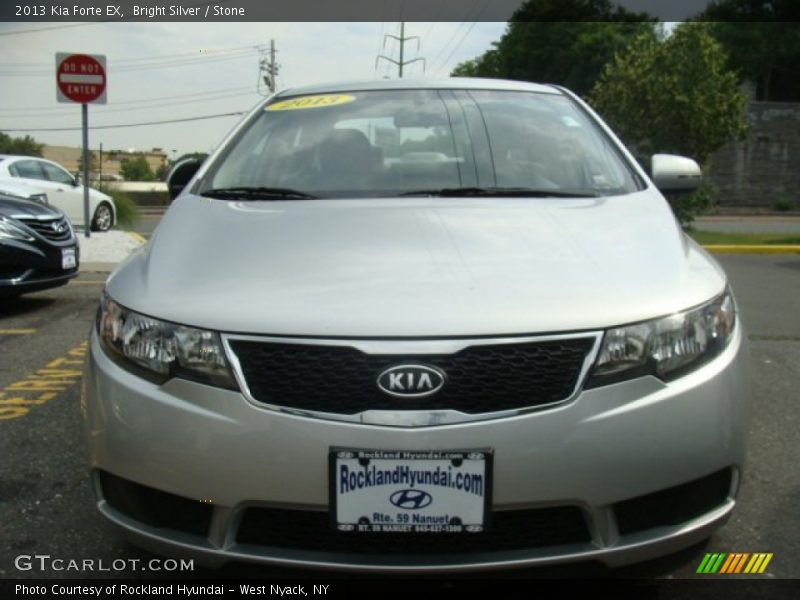 Bright Silver / Stone 2013 Kia Forte EX