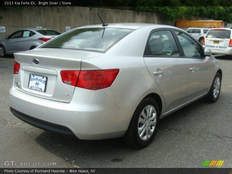 Bright Silver / Stone 2013 Kia Forte EX