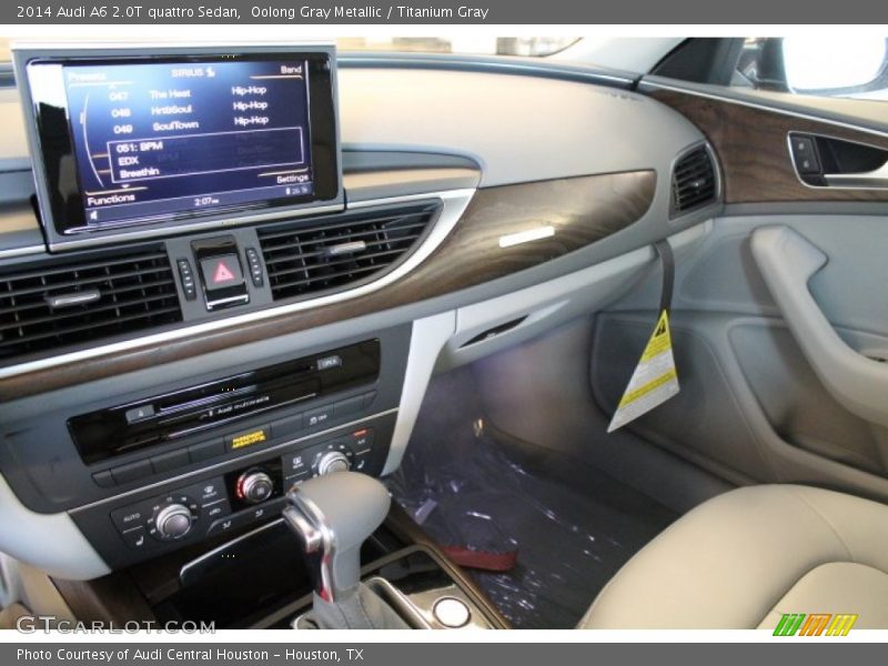 Oolong Gray Metallic / Titanium Gray 2014 Audi A6 2.0T quattro Sedan