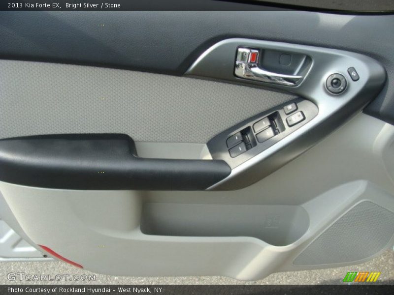 Bright Silver / Stone 2013 Kia Forte EX