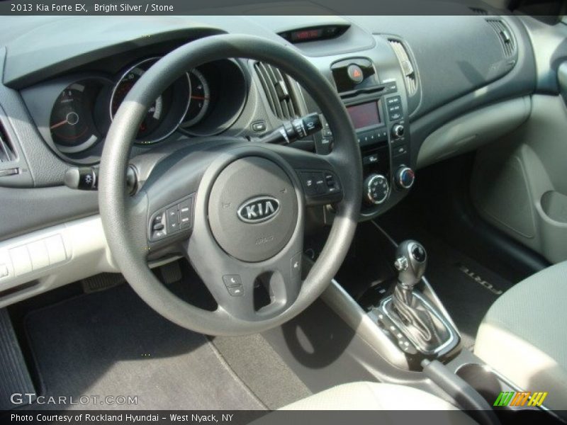 Bright Silver / Stone 2013 Kia Forte EX